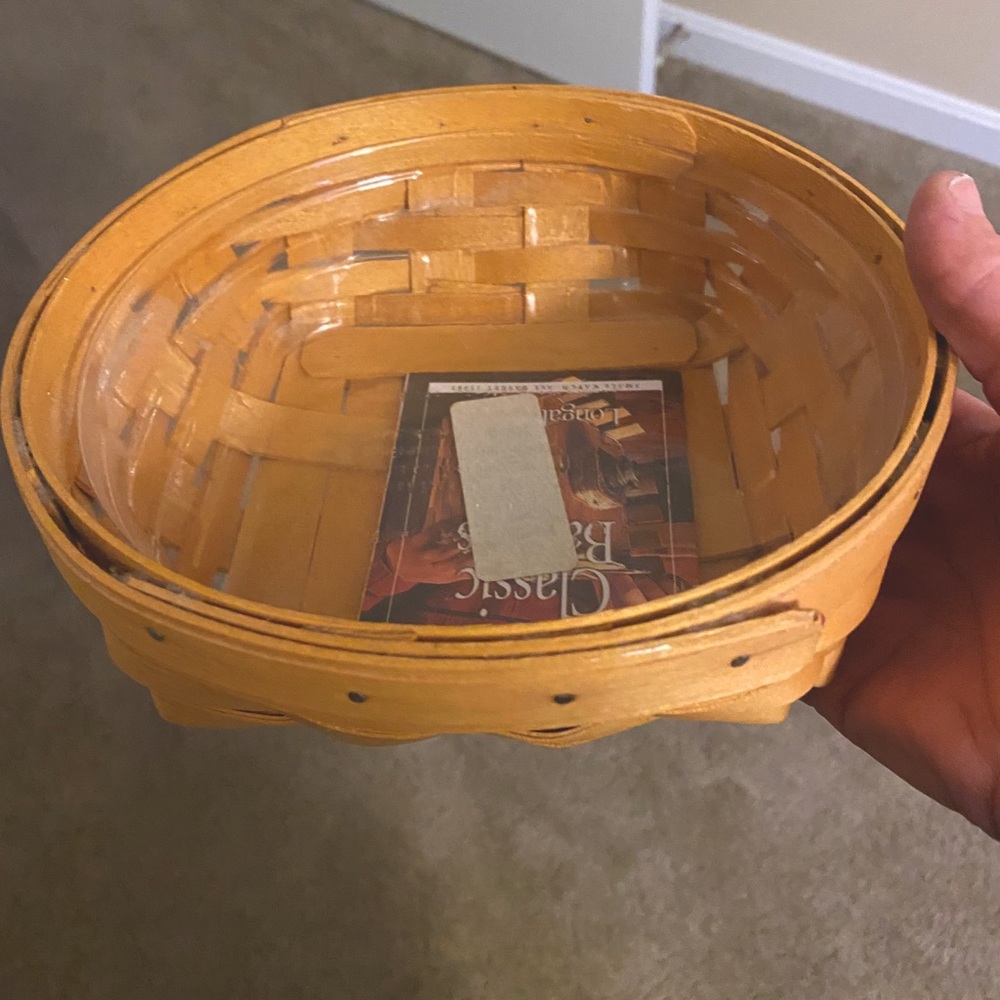 Longaberger basket like new.